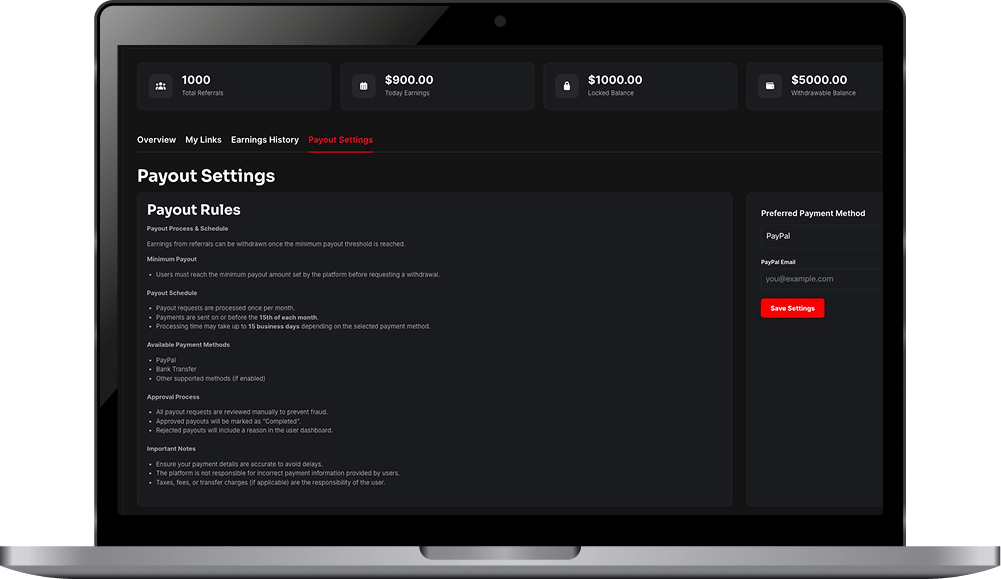 WordPress OTT Affiliate System