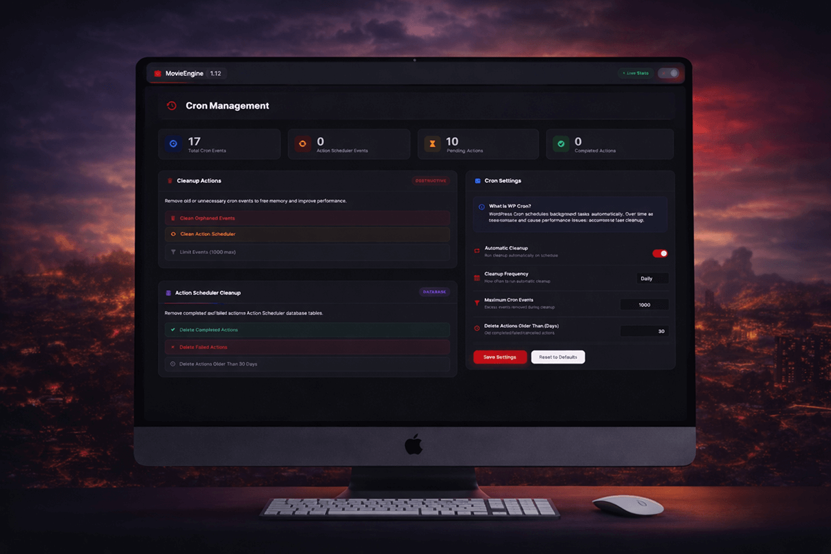 Advance Cron Managment