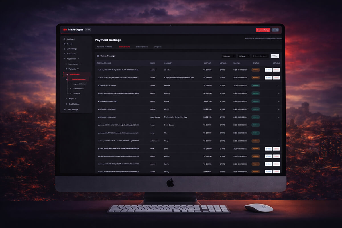 Build In Payment System